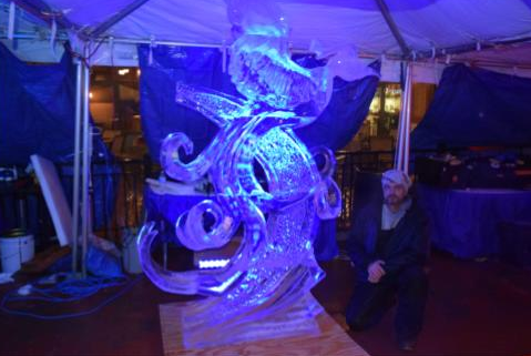 Local Ice Carving Competition