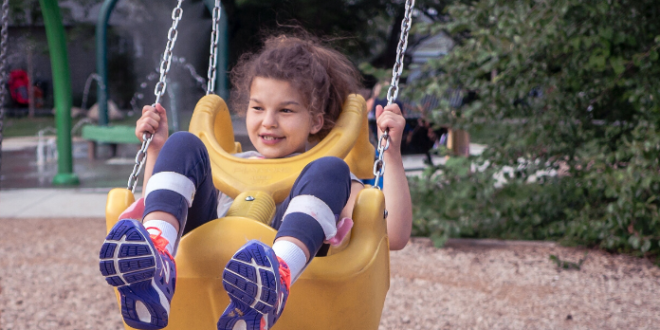 Accessible playground equipment