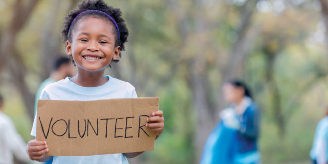 Why children should be volunteering