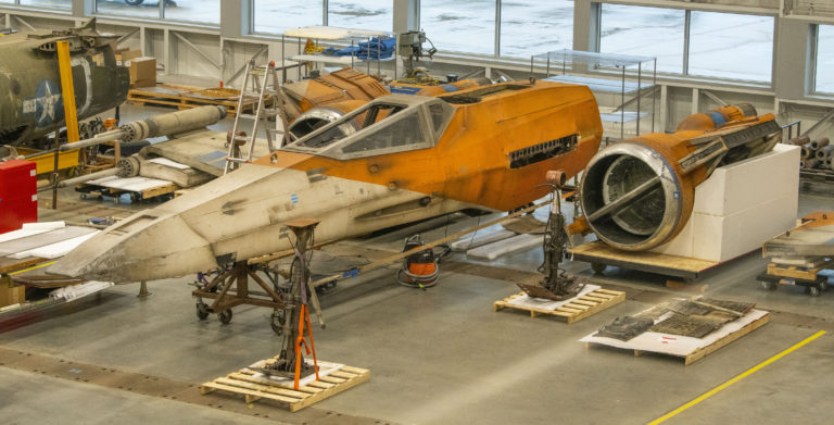 Check Out a Real “Star Wars” X-Wing Starfighter in the DMV