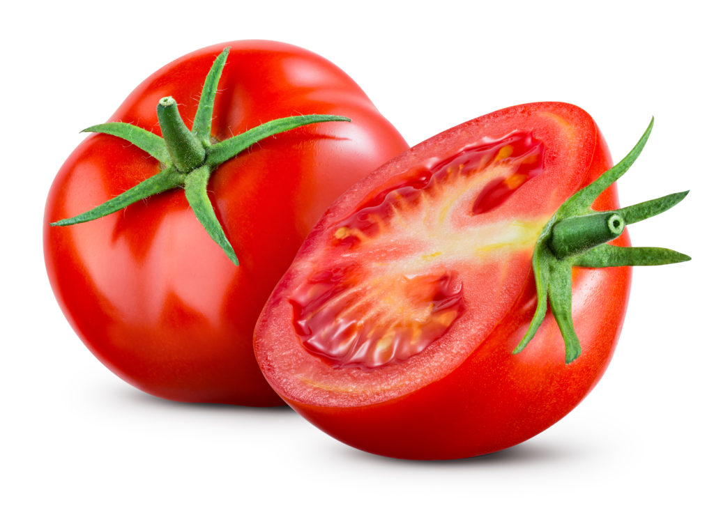 close up shot of fresh tomatoes