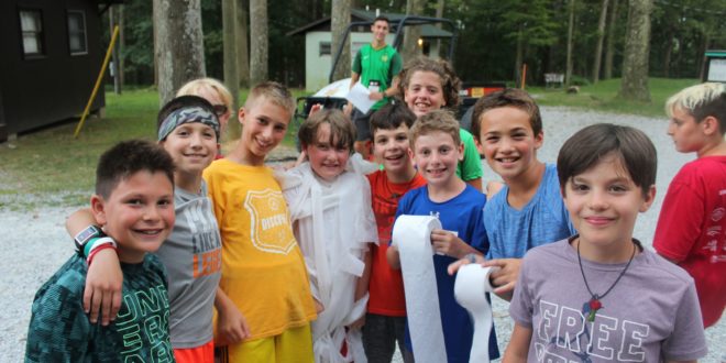 Campers at Camp Airy
