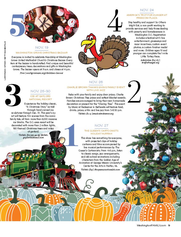 Top 10 Family Events for November