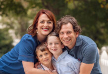 Parent You Should Know … Amanda Levin Amanda Levin (left) and family