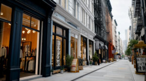 Shops in SoHo
