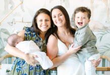 Parent You Should Know … Paige Kennedy-Winston & Danielle Winston Danielle (holding Madison), Paige and Lucas