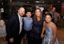 Parent You Should Know: Sari Britz Sari Britz (second from right) and family