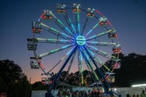 Ferris wheel at a fair